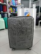 Чехол для чемодана силиконовый 30 дюймов, прозрачный (арт. 80088)