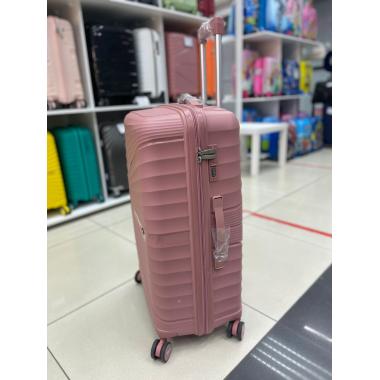 Чемодан 28 дюймов Travel Air розовый из полипропилена