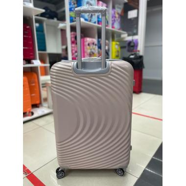 Чемодан 30 дюймов TR Travel бежевый из поликарбоната